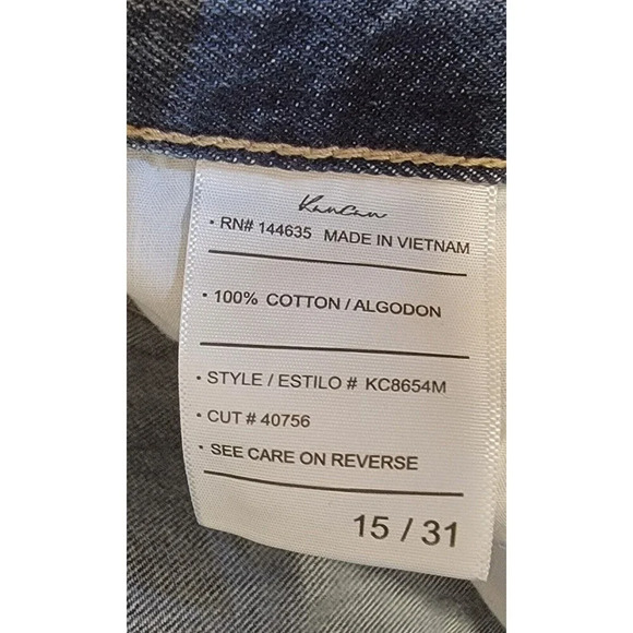 KanCan High Rise Boyfriend Jeans Stretch Destressed Women's Size 15/31 NWT - Picture 6 of 6